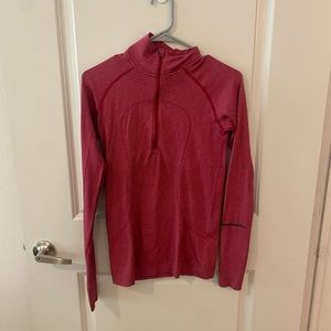 Pink Lululemon QuarterZip